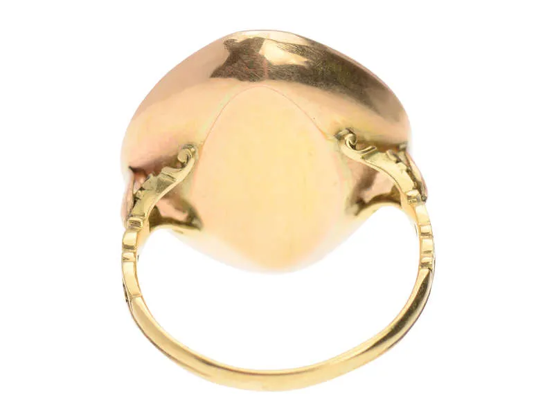 18th Century Iberian Precious Topaz Ring