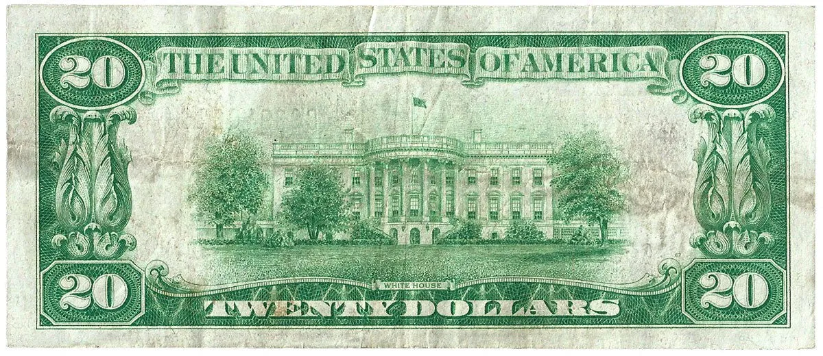 1928-A $20 Federal Reserve Note (Philadelphia District) FR. 2051-C - Very Fine 
