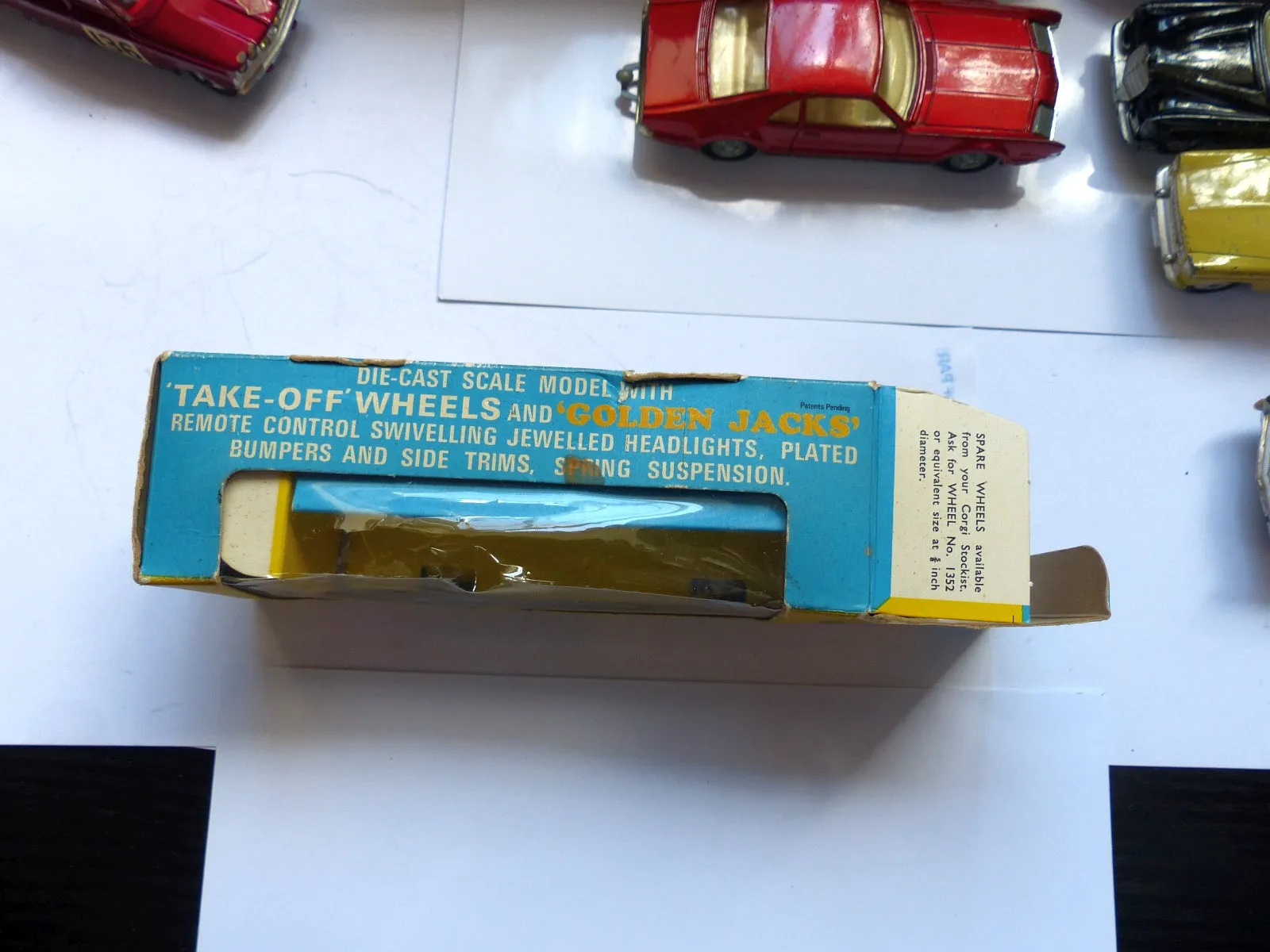 276 Oldsmobile Toronado in metallic red with original box