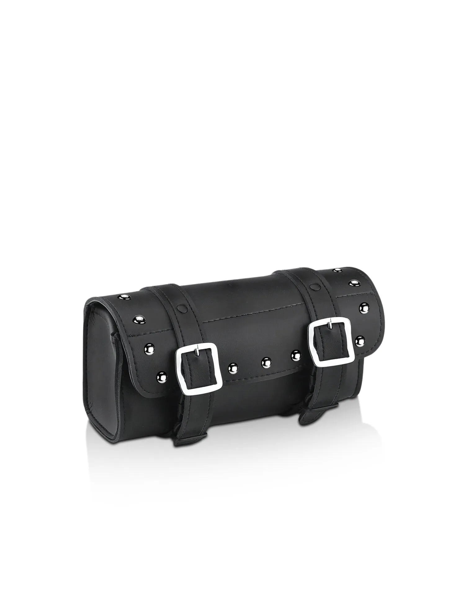 2L - Armor Studded Leather Motorcycle Fork Bag