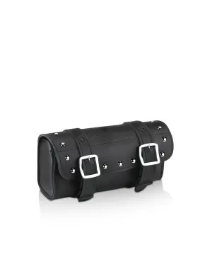 2L - Armor Studded Leather Motorcycle Fork Bag