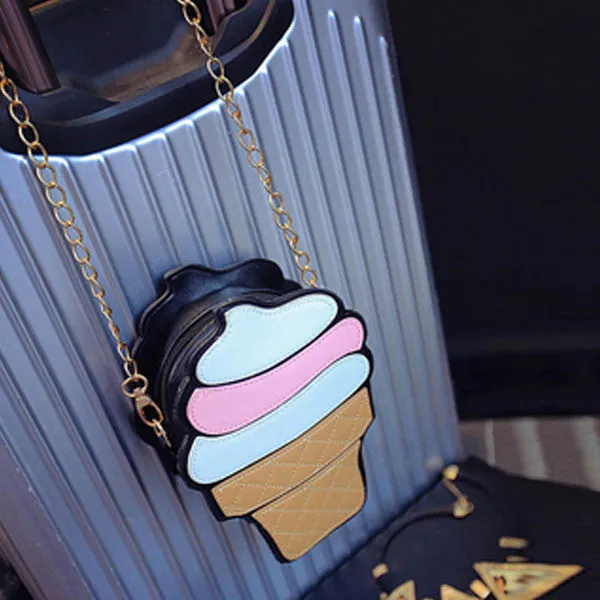 3D Ice Cream Sundae Handbag