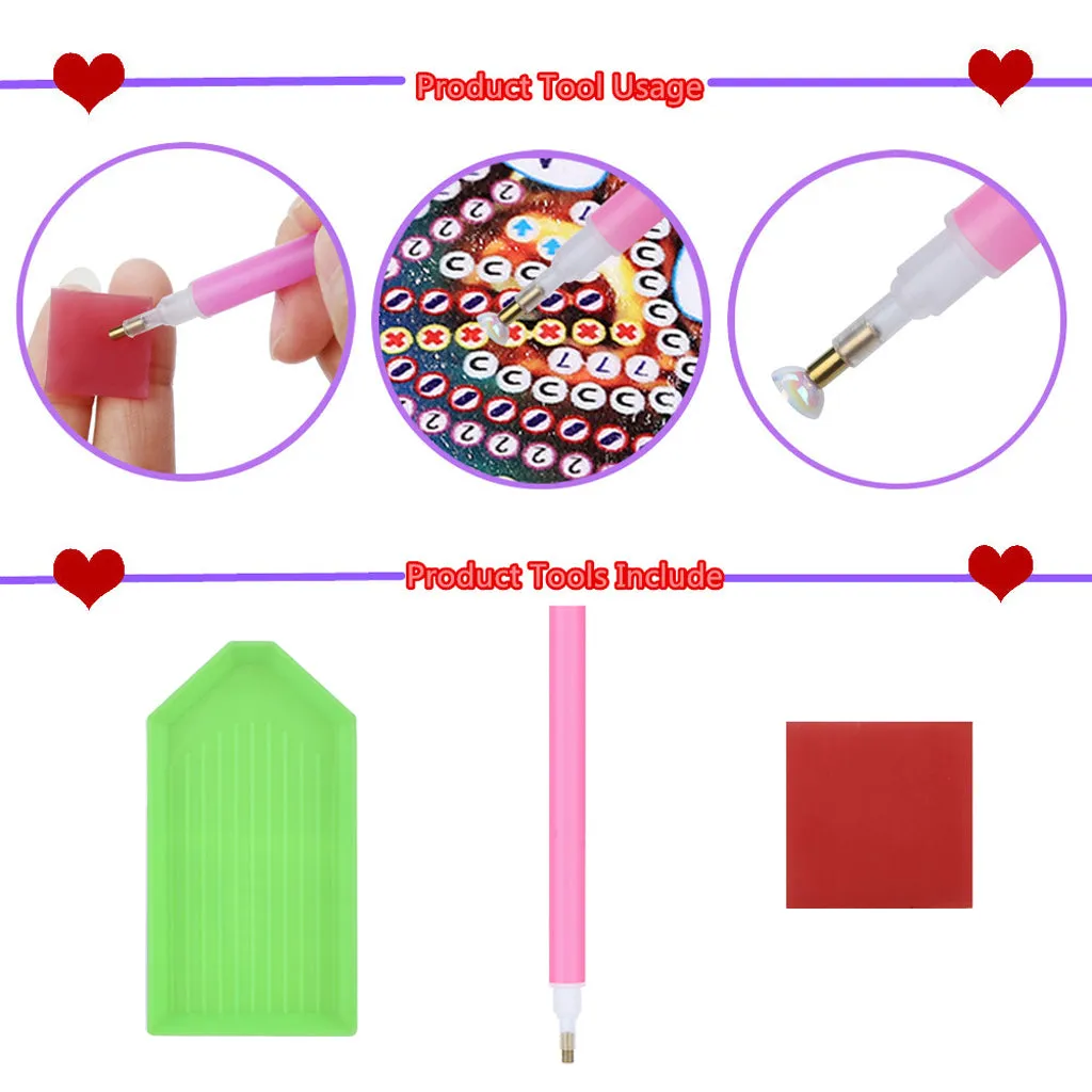 5D DIY  Special-Shaped Diamond- Beautiful Cat 30*40cm