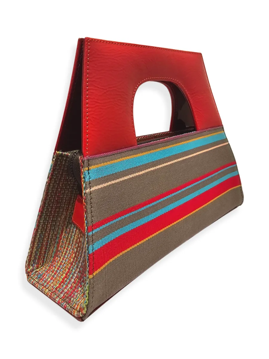 A-Chica Handbag - Taupe Multi 01