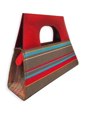 A-Chica Handbag - Taupe Multi 01