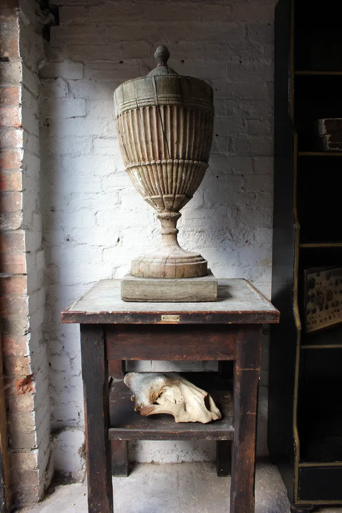 A Glorious Carved Classical Regency Period Architectural Urn Finial