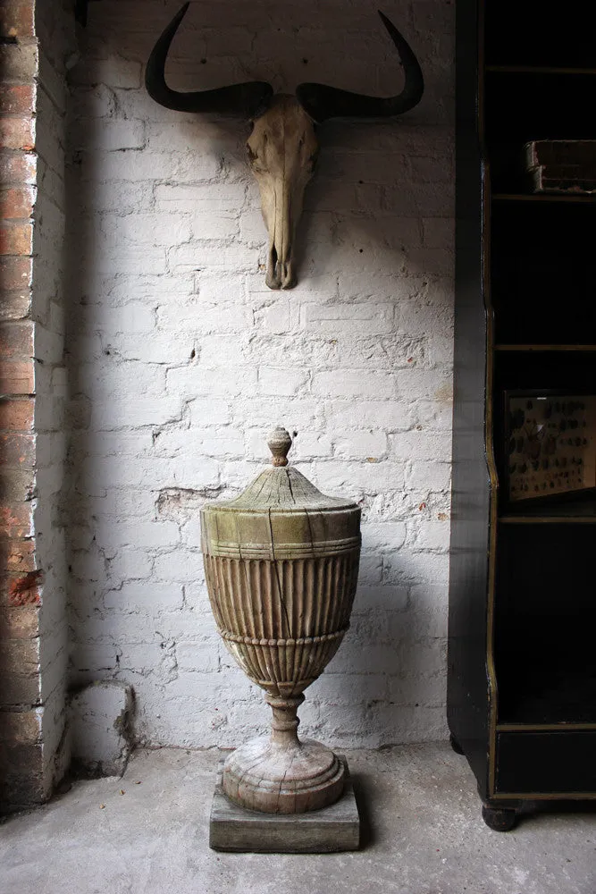 A Glorious Carved Classical Regency Period Architectural Urn Finial