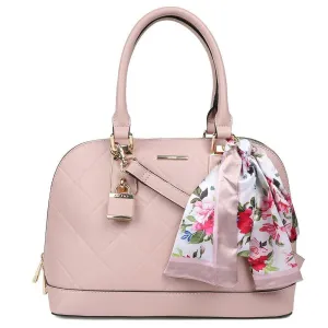 Acinna Handbag- White Pink