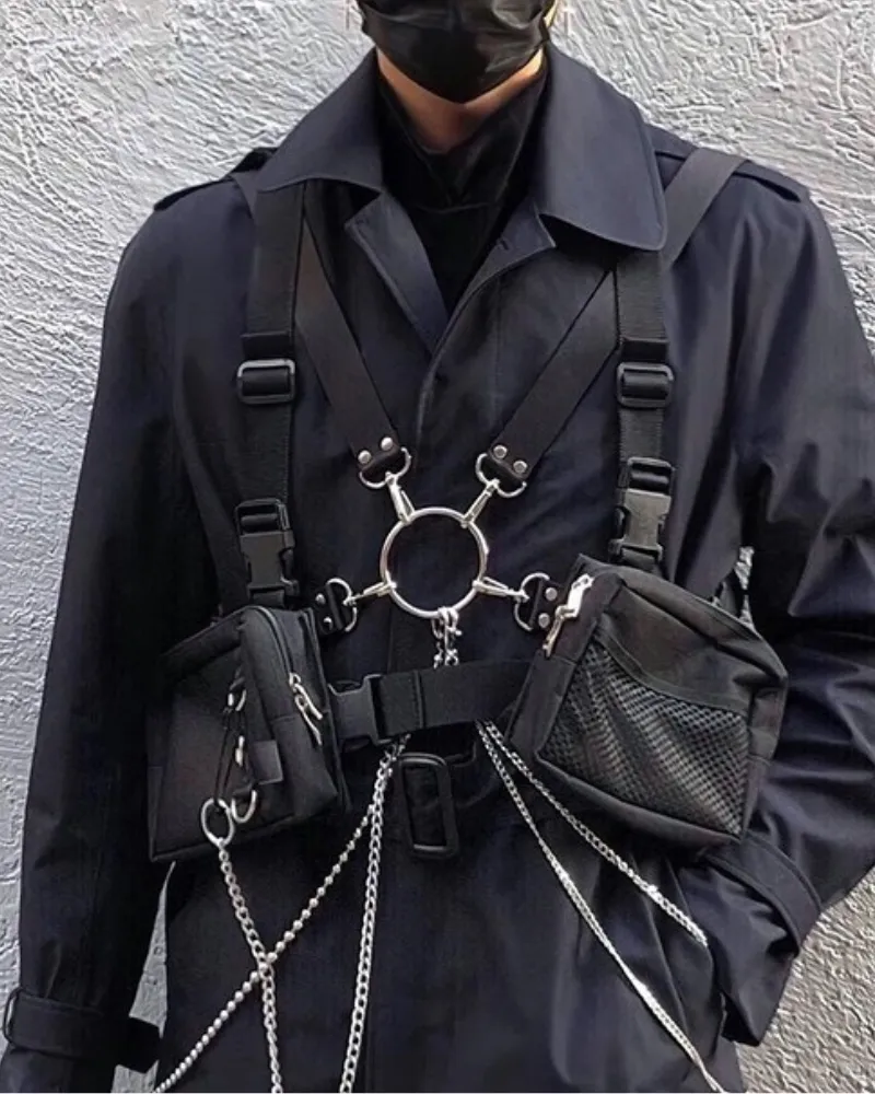 Adjustable Strap Small Chest Bag