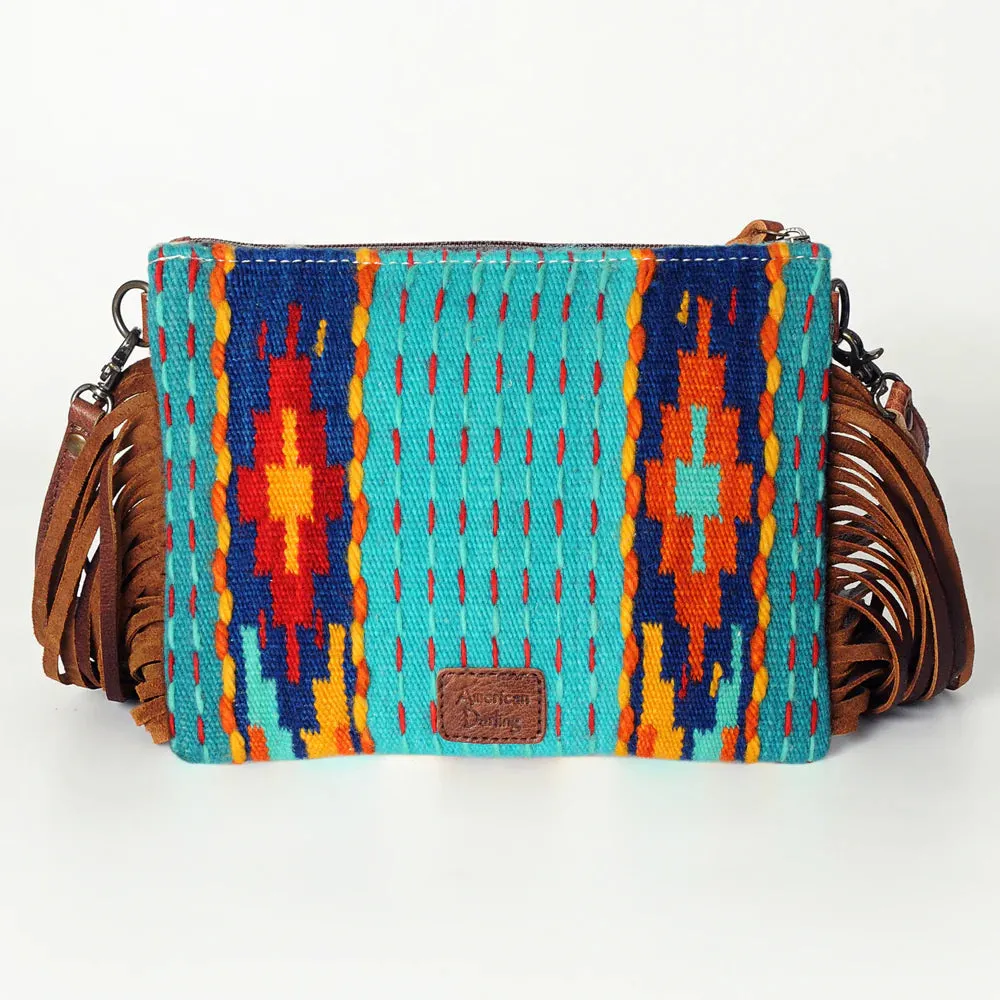 American Darling Hand Wooven Saddle Blanket Crossbody