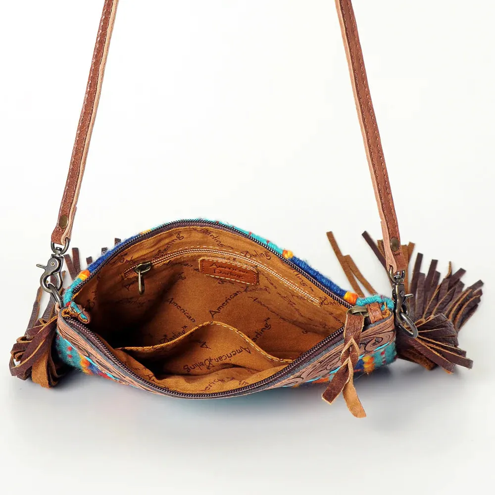 American Darling Hand Wooven Saddle Blanket Crossbody