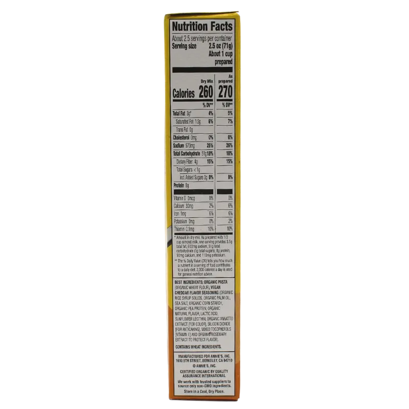 Annie's Vegan Mac 6oz