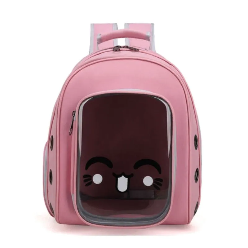 Anti-Scratch Clear Cat Carrier Backpack