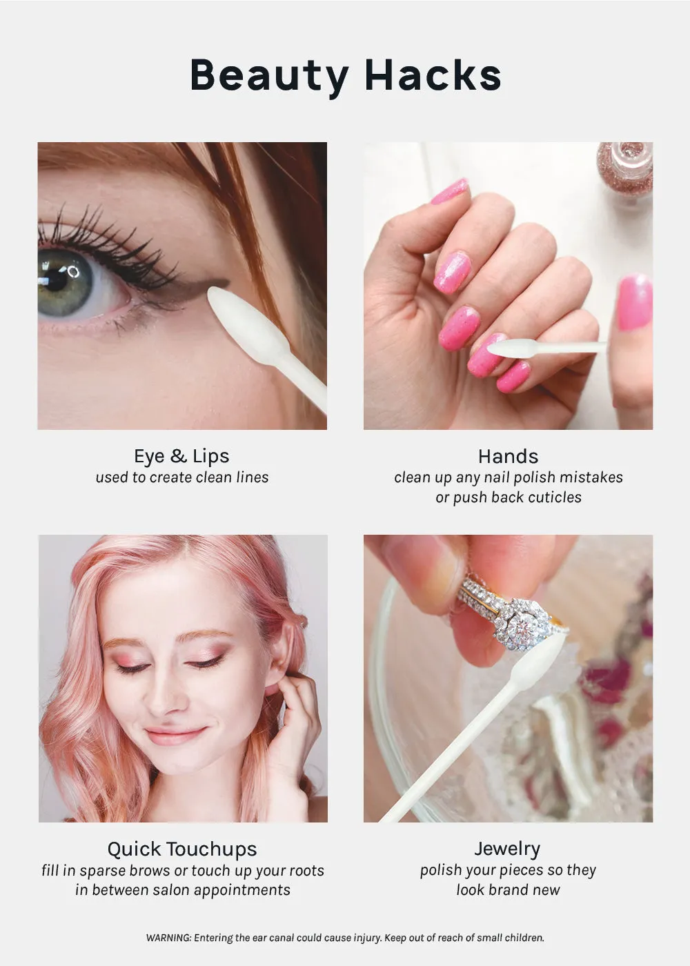 AOA Precision Tip Cotton Swabs