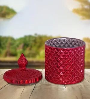 Aura Essence Candles - Red Luxury Candle Jar