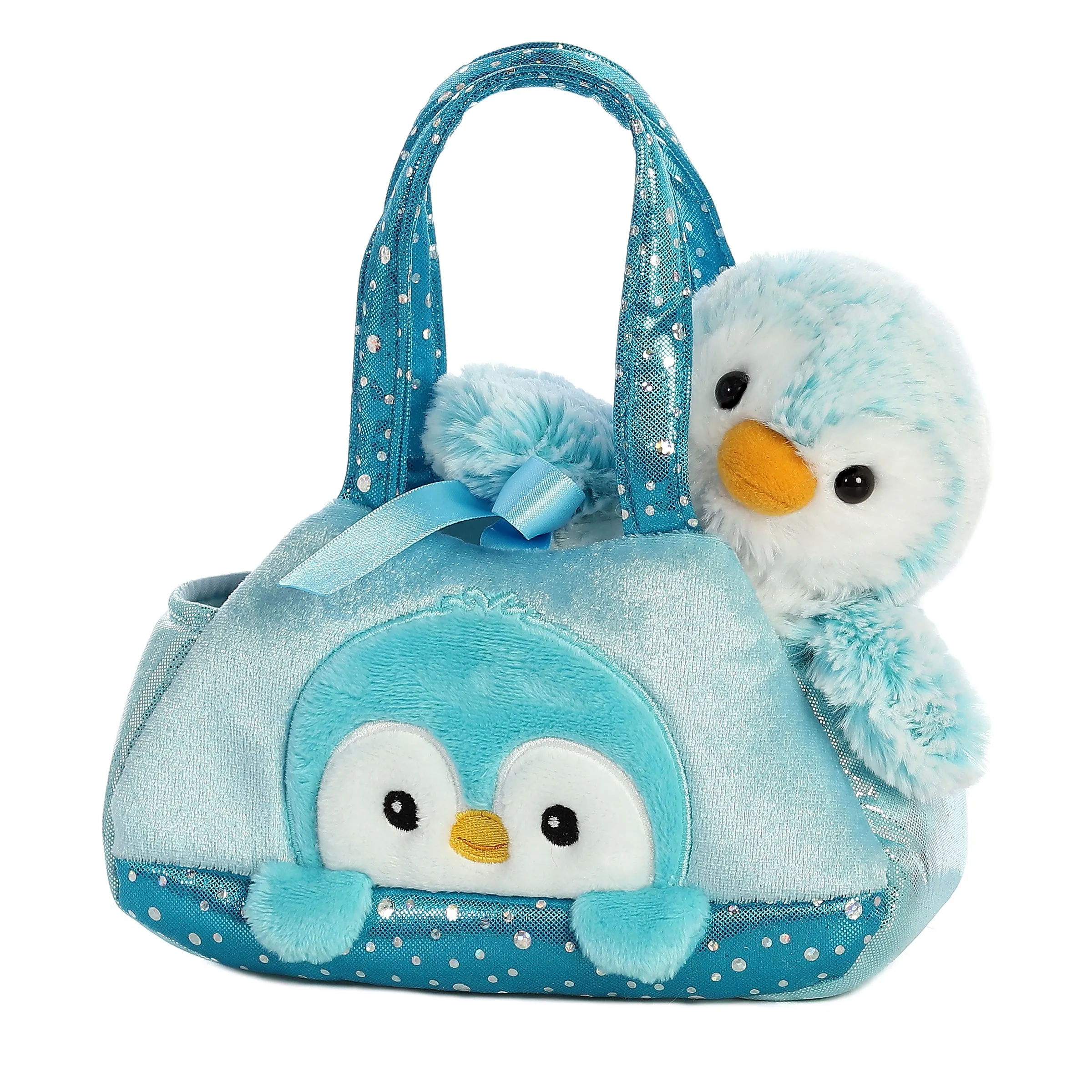 Aurora® - Fancy Pals™ - 7" PomPom Penguin - Blue