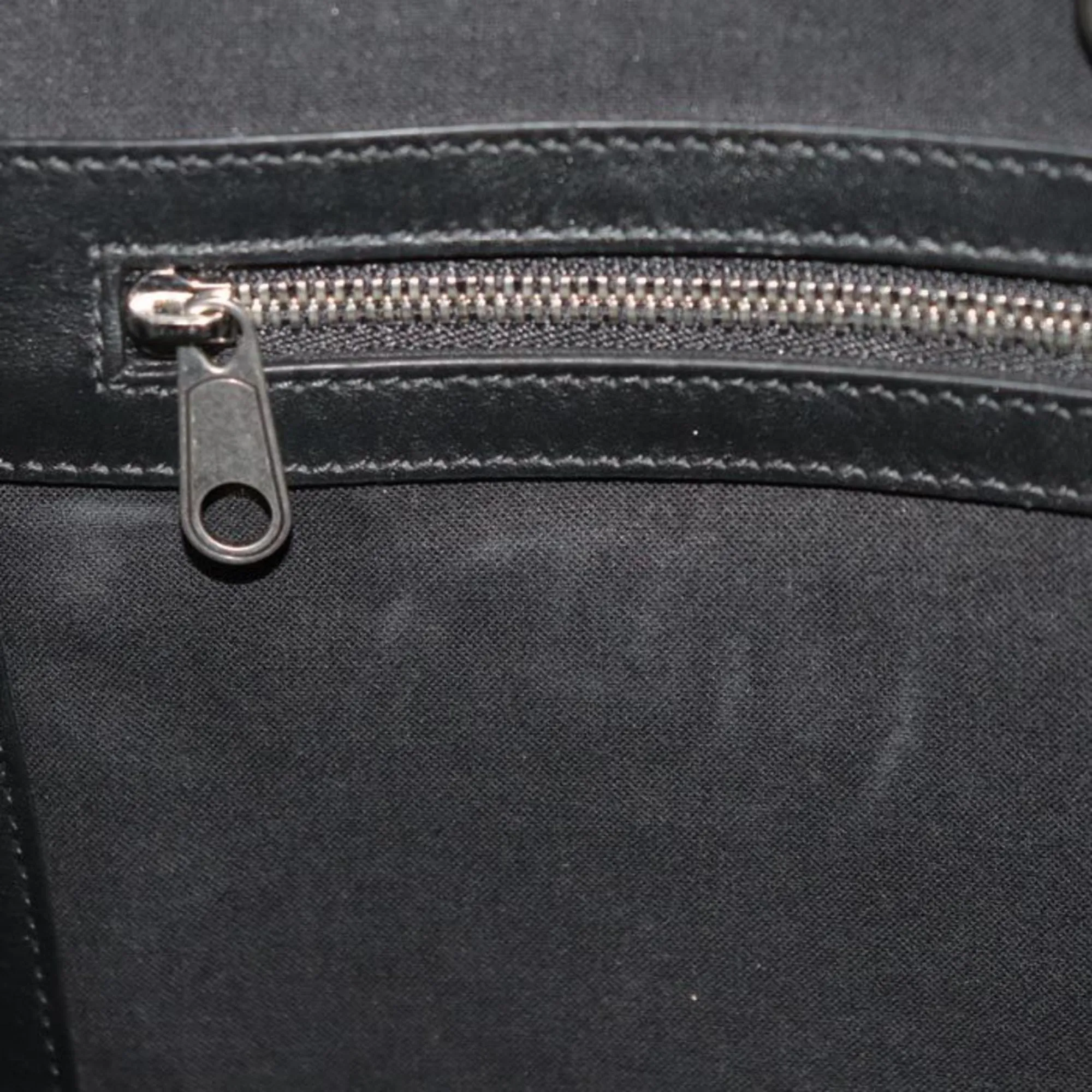 Balenciaga Hardware Black Canvas Bag