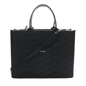 Balenciaga Hardware Black Canvas Bag