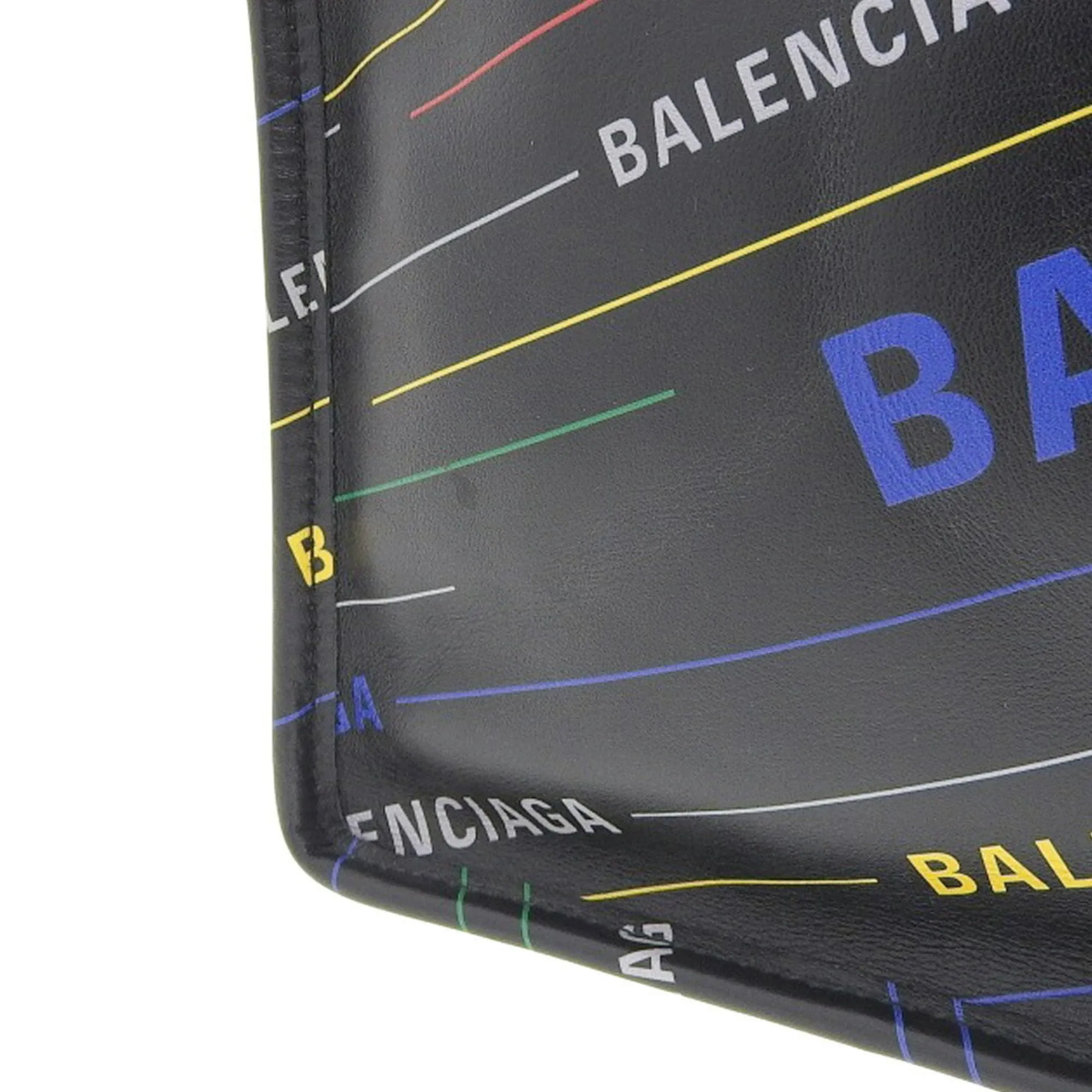 Balenciaga Market Shopper Black Leather Bag