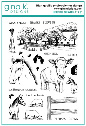 Beautiful Barnyard Stamp Set
