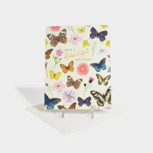 Beautiful Butterflies Birthday Card