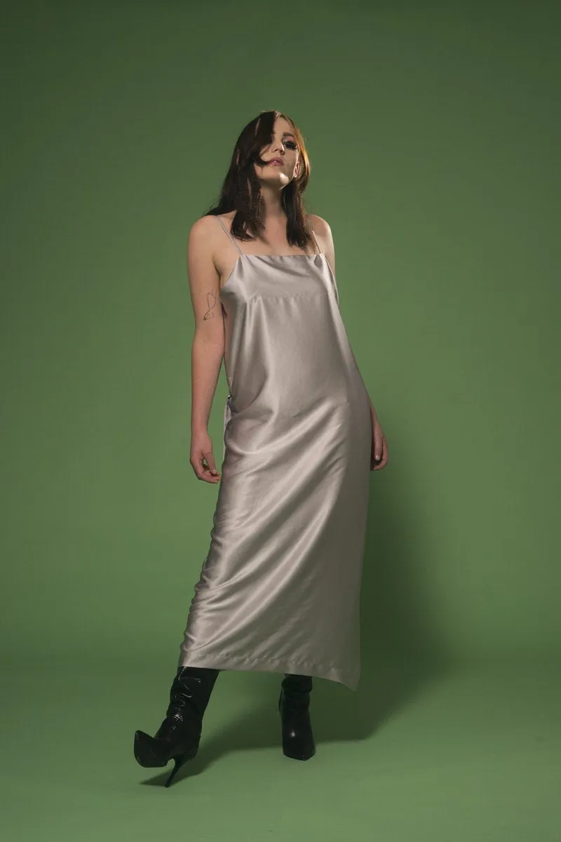Beautiful Collision Dress - Silver