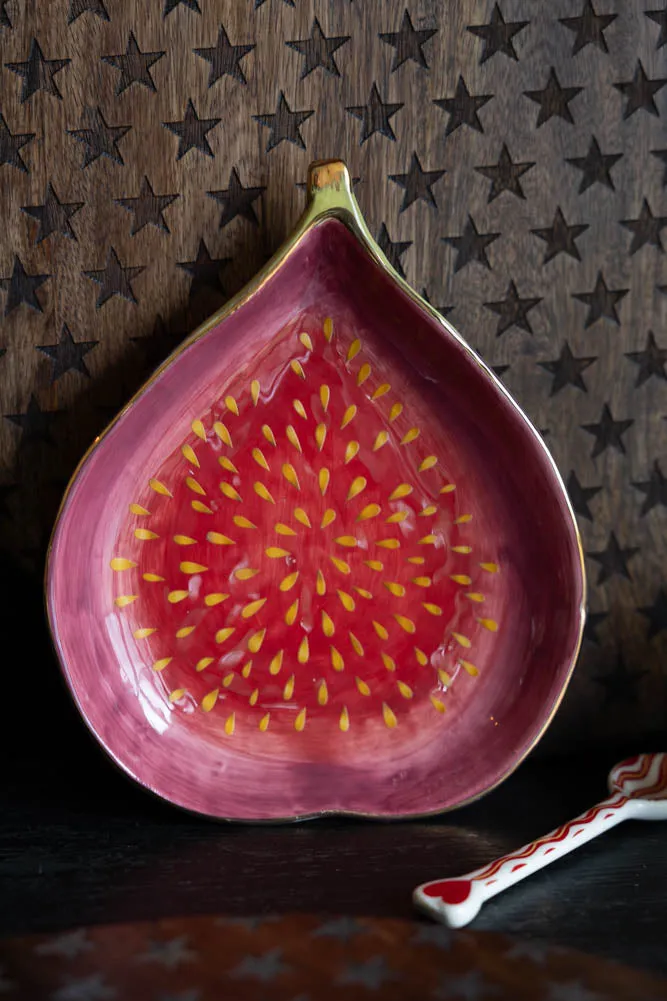 Beautiful Fig Serving Dish