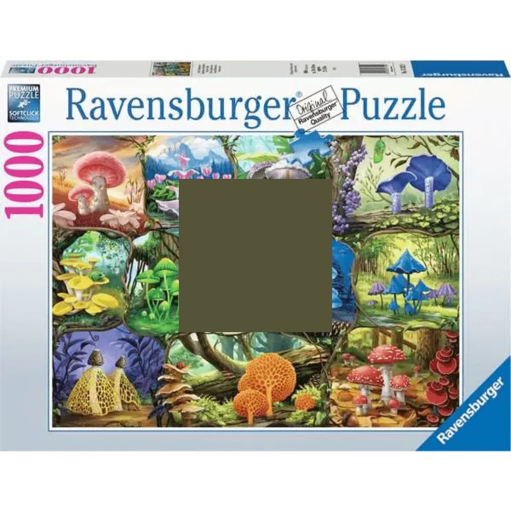 Beautiful Mushrooms (1000 Pieces)