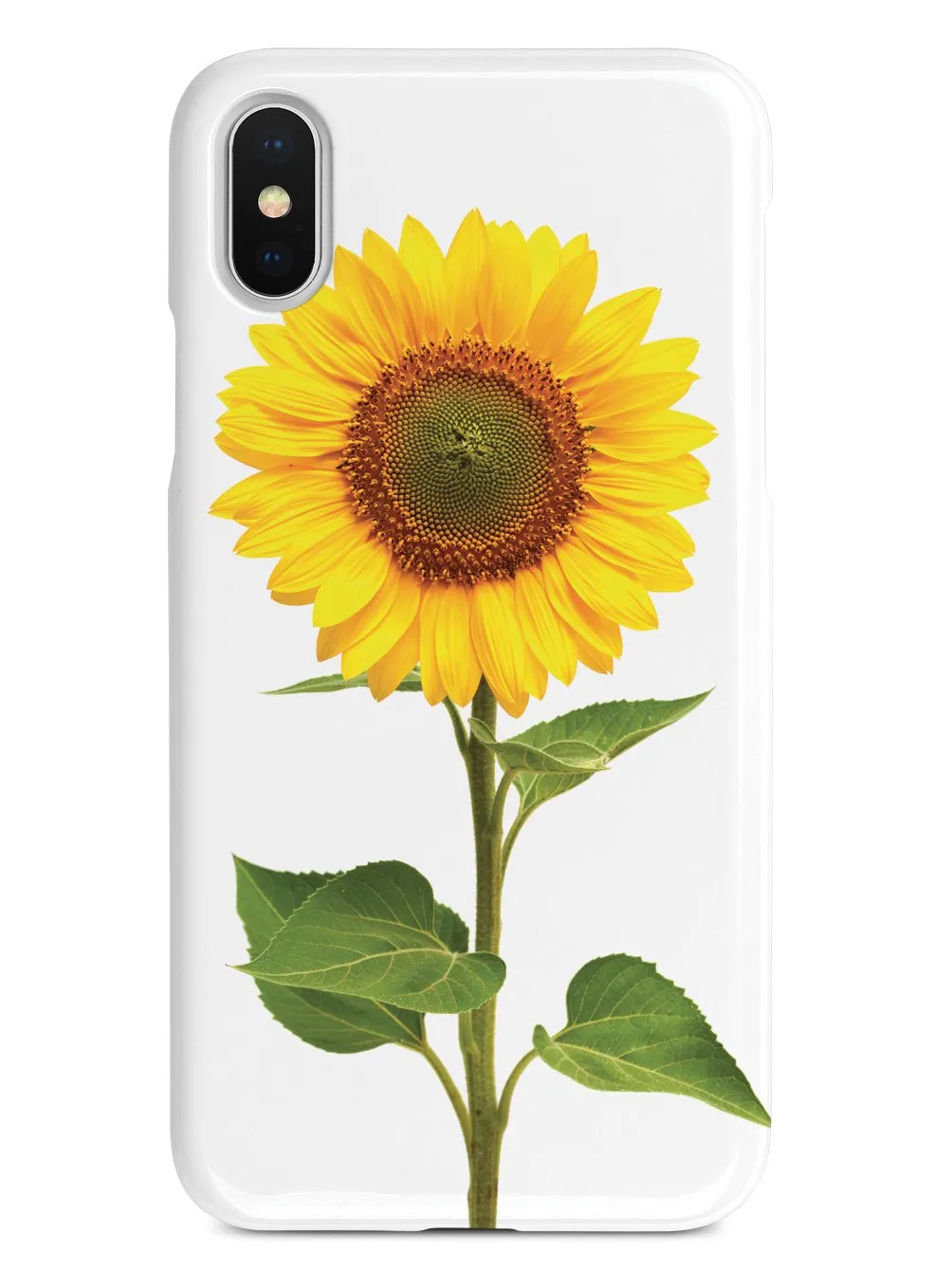 Beautiful Sunflower - White Case