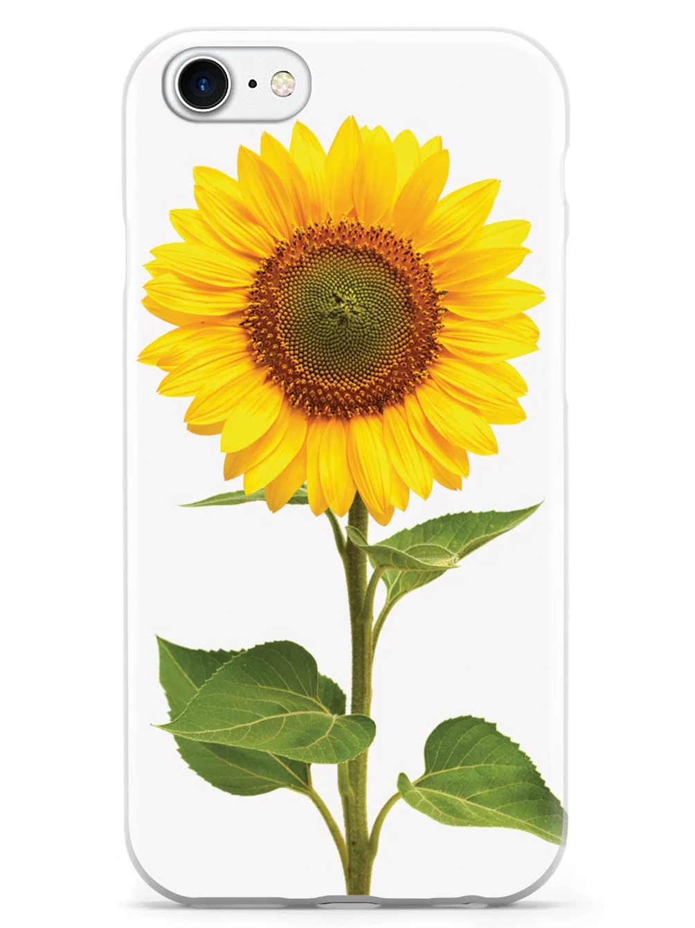 Beautiful Sunflower - White Case