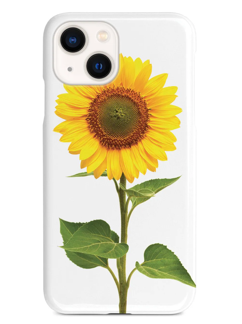 Beautiful Sunflower - White Case