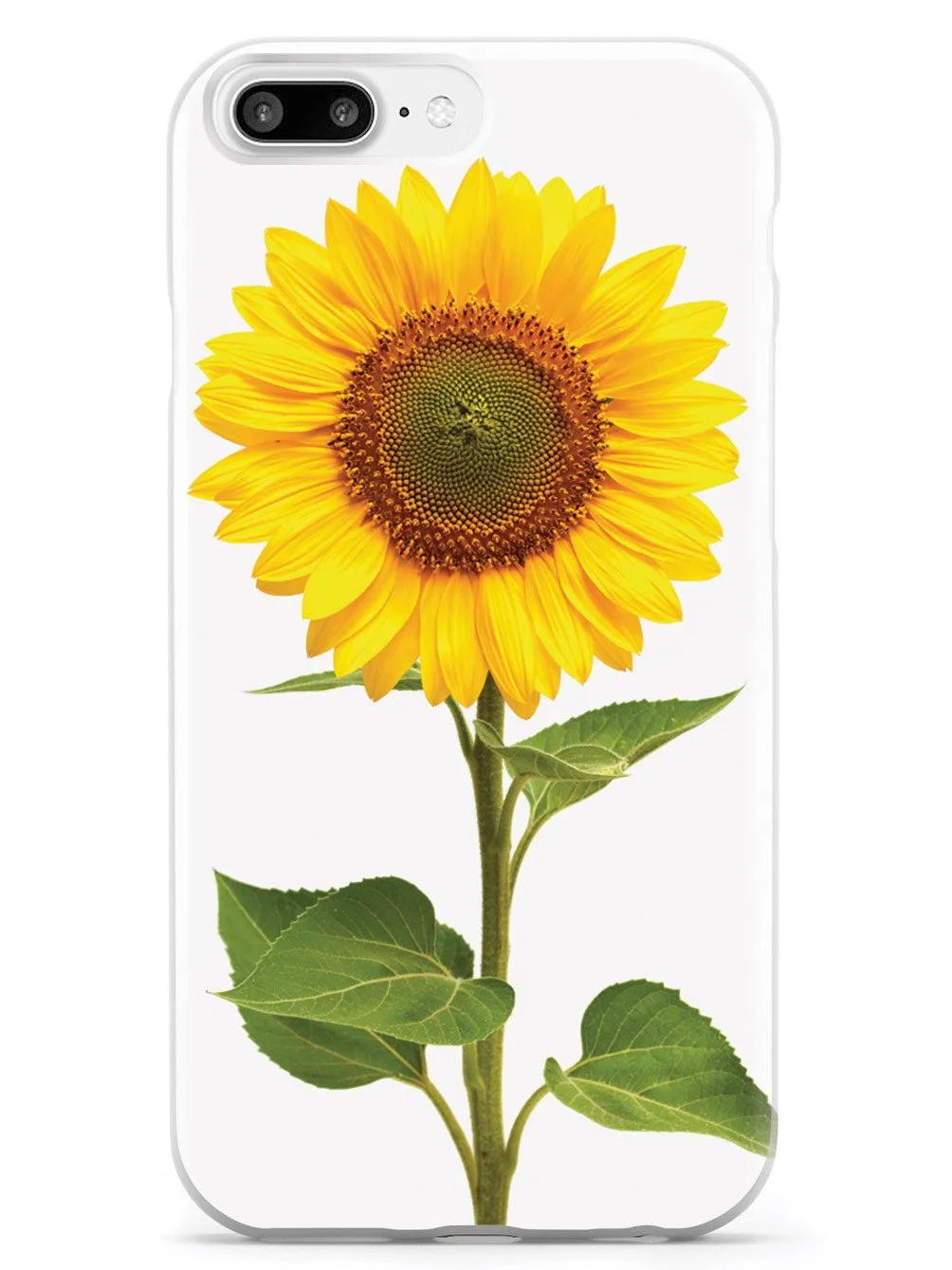 Beautiful Sunflower - White Case