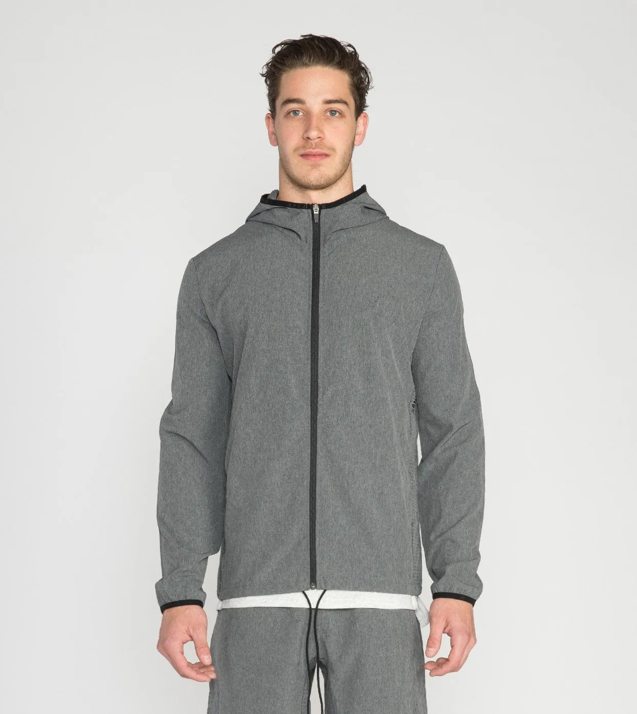 Bi-Stretch Tech Shell Jacket Carbon