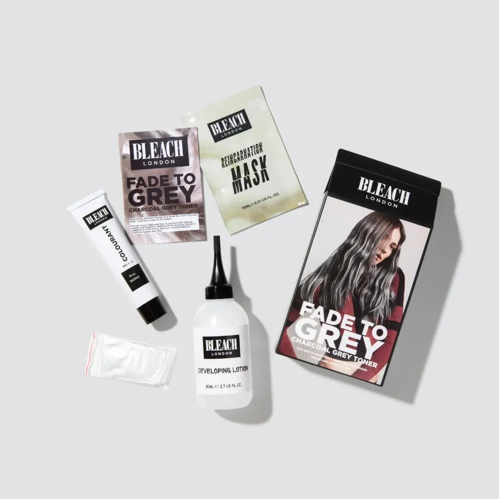 Bleach London Fade To Grey Charcoal Grey Toner Kit