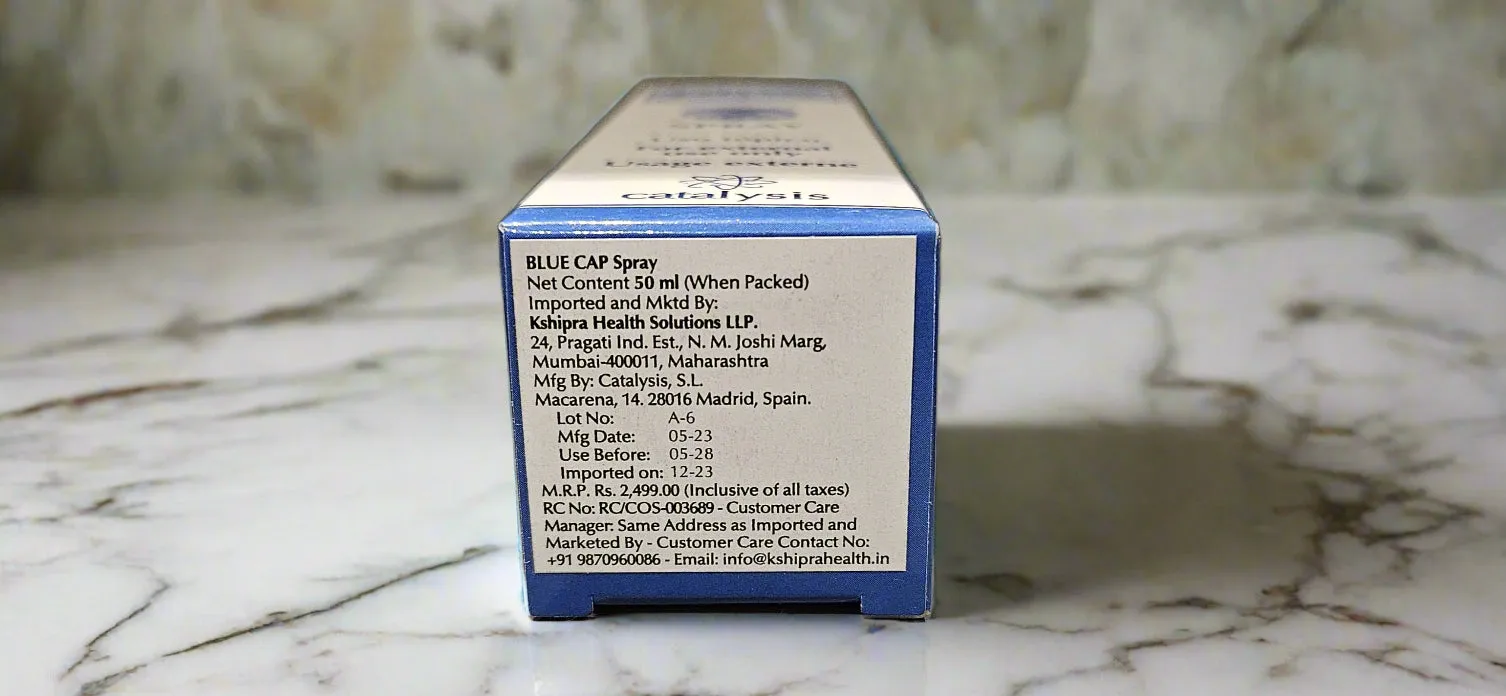Blue Cap Spray