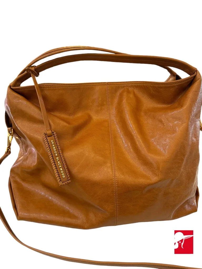 \Brandon Blackwood Sylvia leather hobo bag