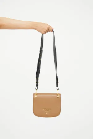 Brown & Black Pionniere Saddle Bag