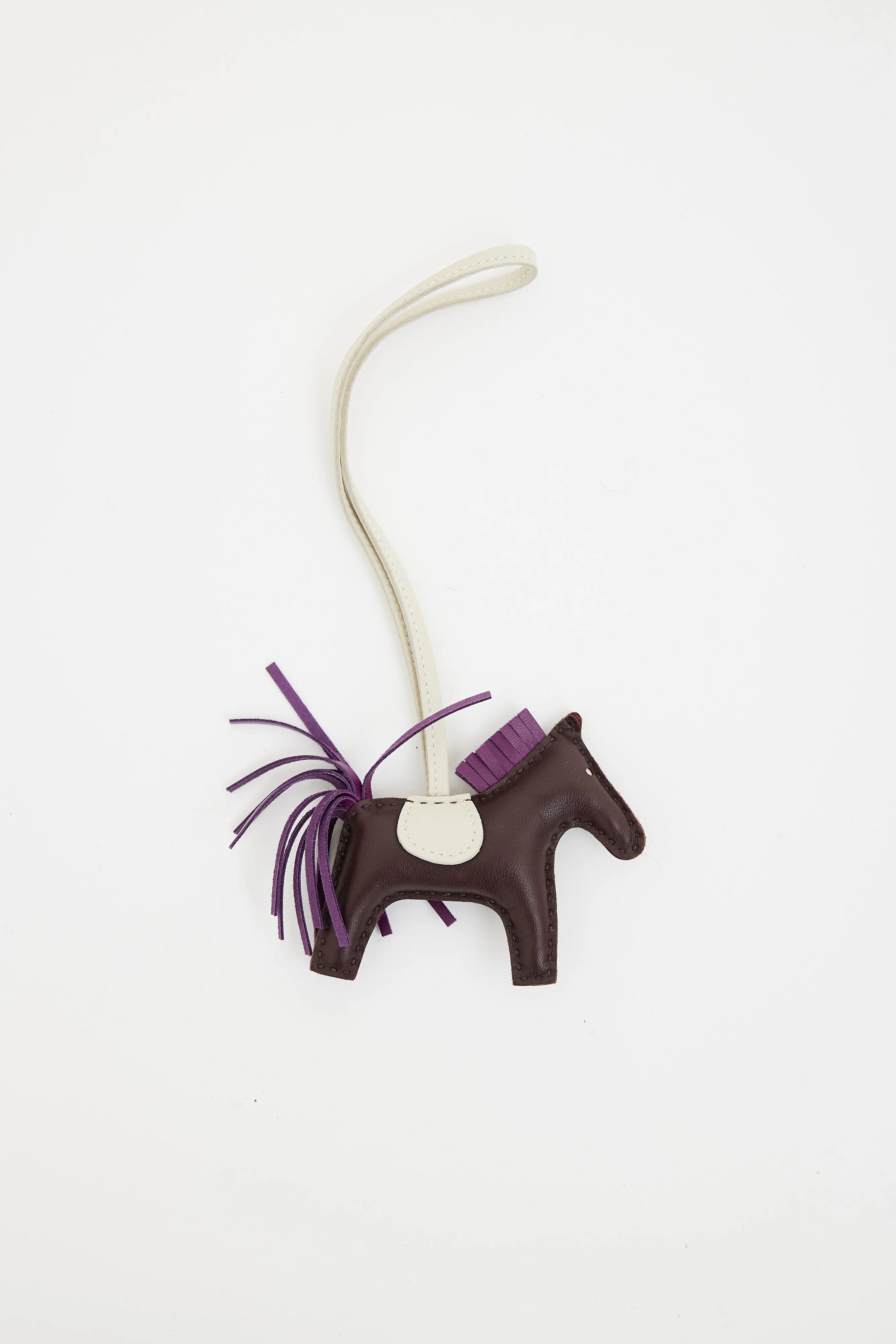 Brown & Cream Rodeo PM Bag Charm