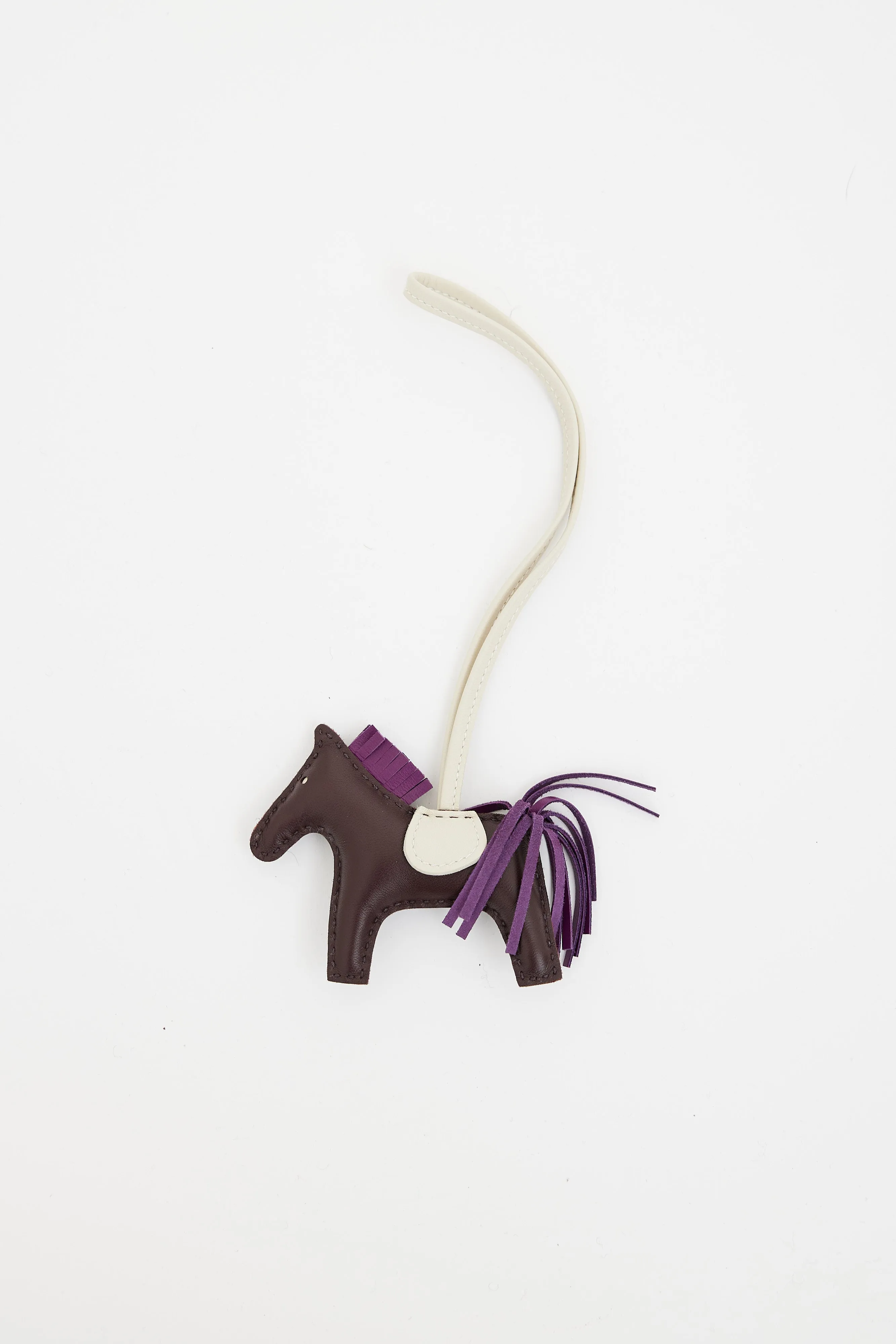 Brown & Cream Rodeo PM Bag Charm