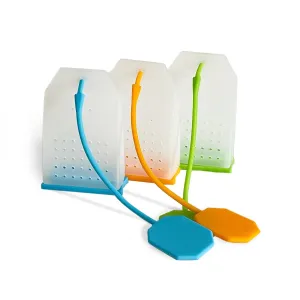 Brush It On Silicone Tea Bags: 3 Pack