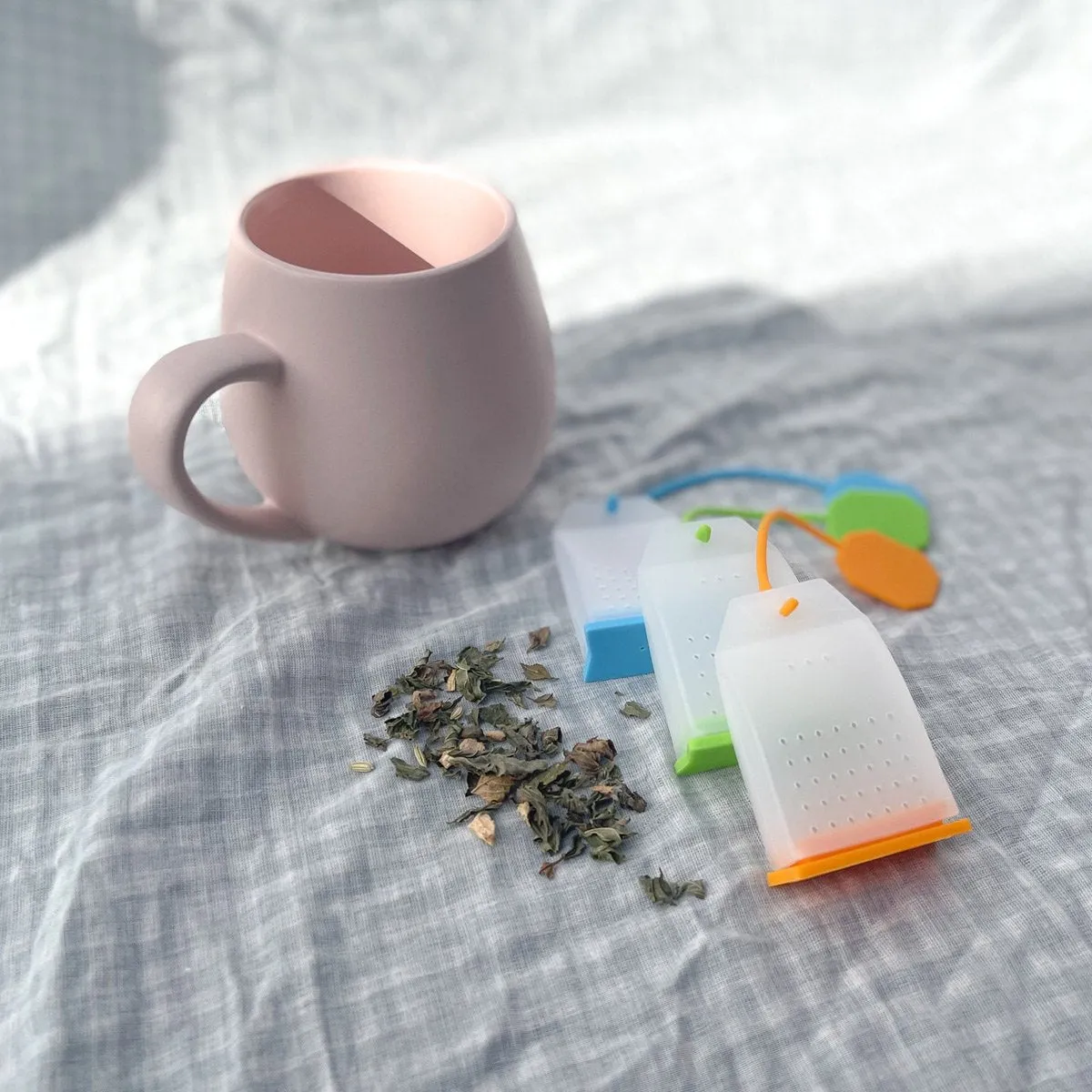 Brush It On Silicone Tea Bags: 3 Pack
