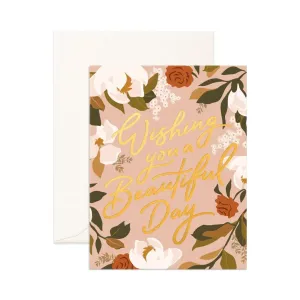 Card Beautiful day Magnolias