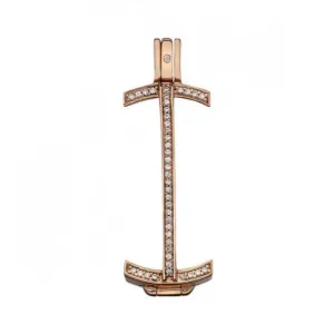 Carezza Rose Gold Plated Coin Keeper 33mm EK050