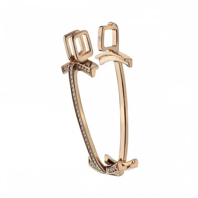 Carezza Rose Gold Plated Coin Keeper 33mm EK050