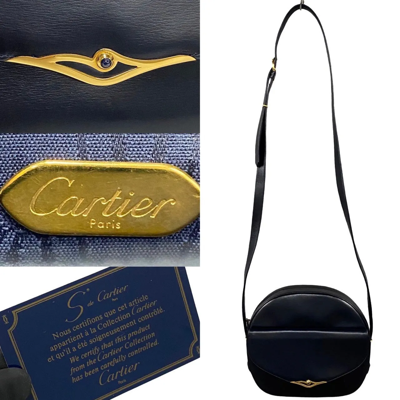 Cartier Leather Crossbody Bag Leather Crossbody Bag