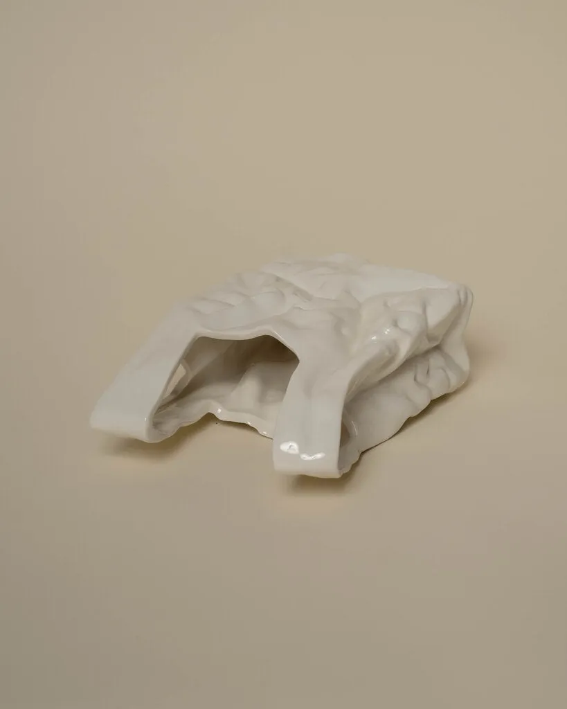 Ceramic Shopping Bag Vases