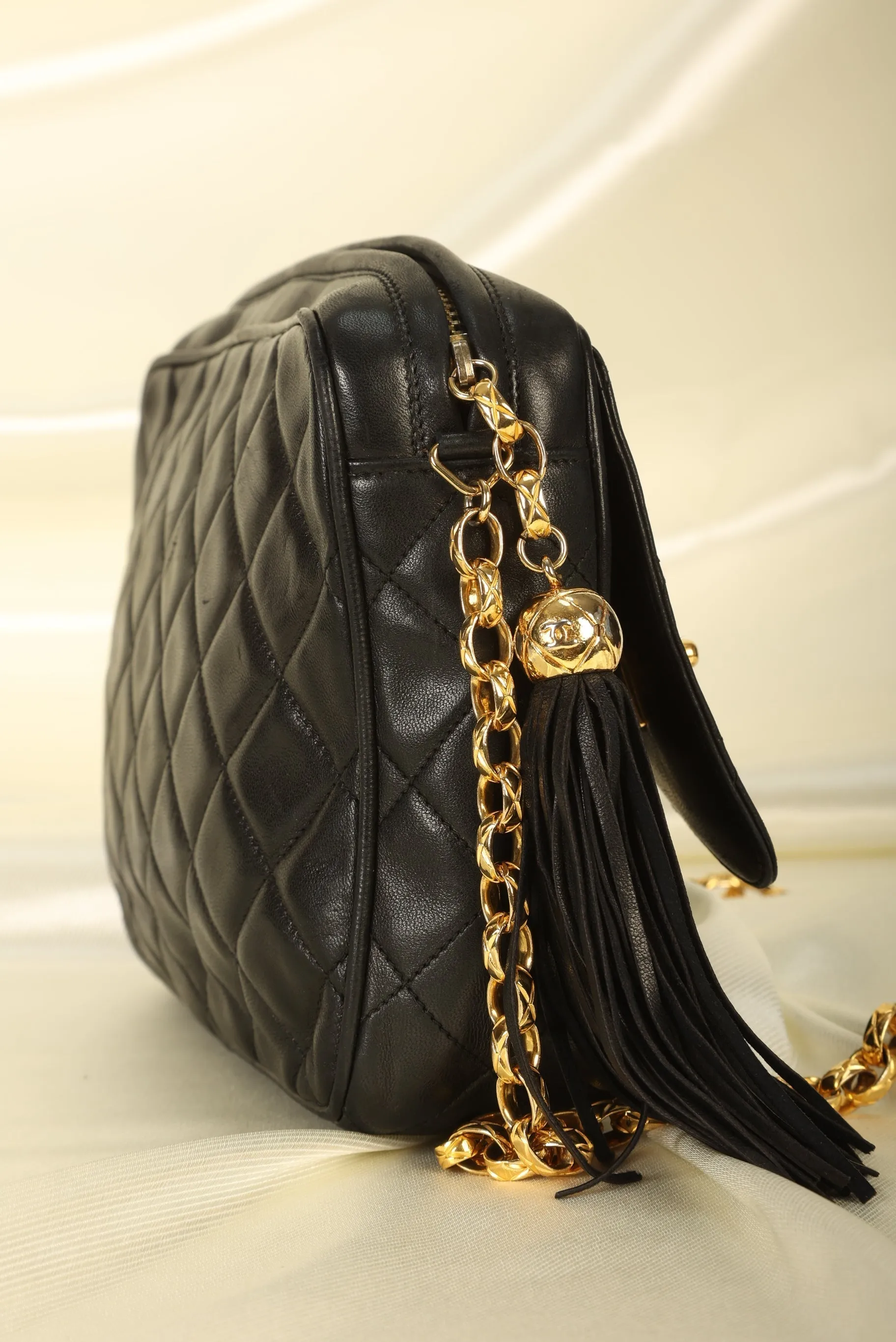 Chanel Lambskin Bijoux Chain Camera Bag