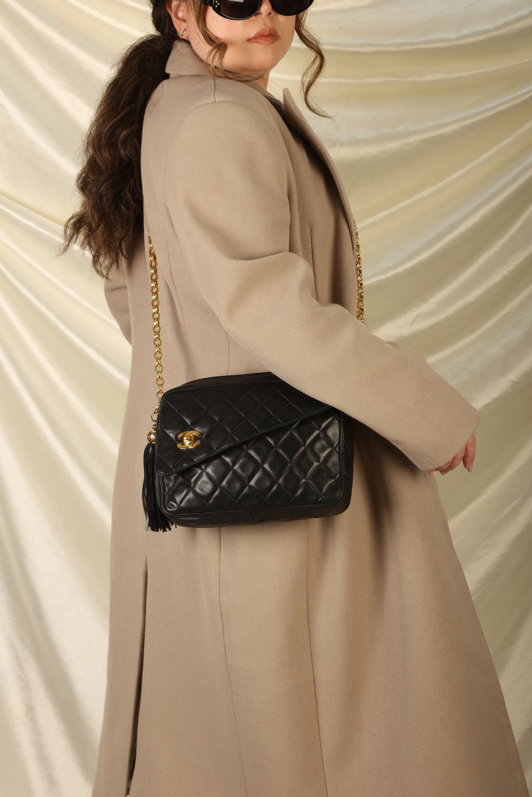Chanel Lambskin Bijoux Chain Camera Bag