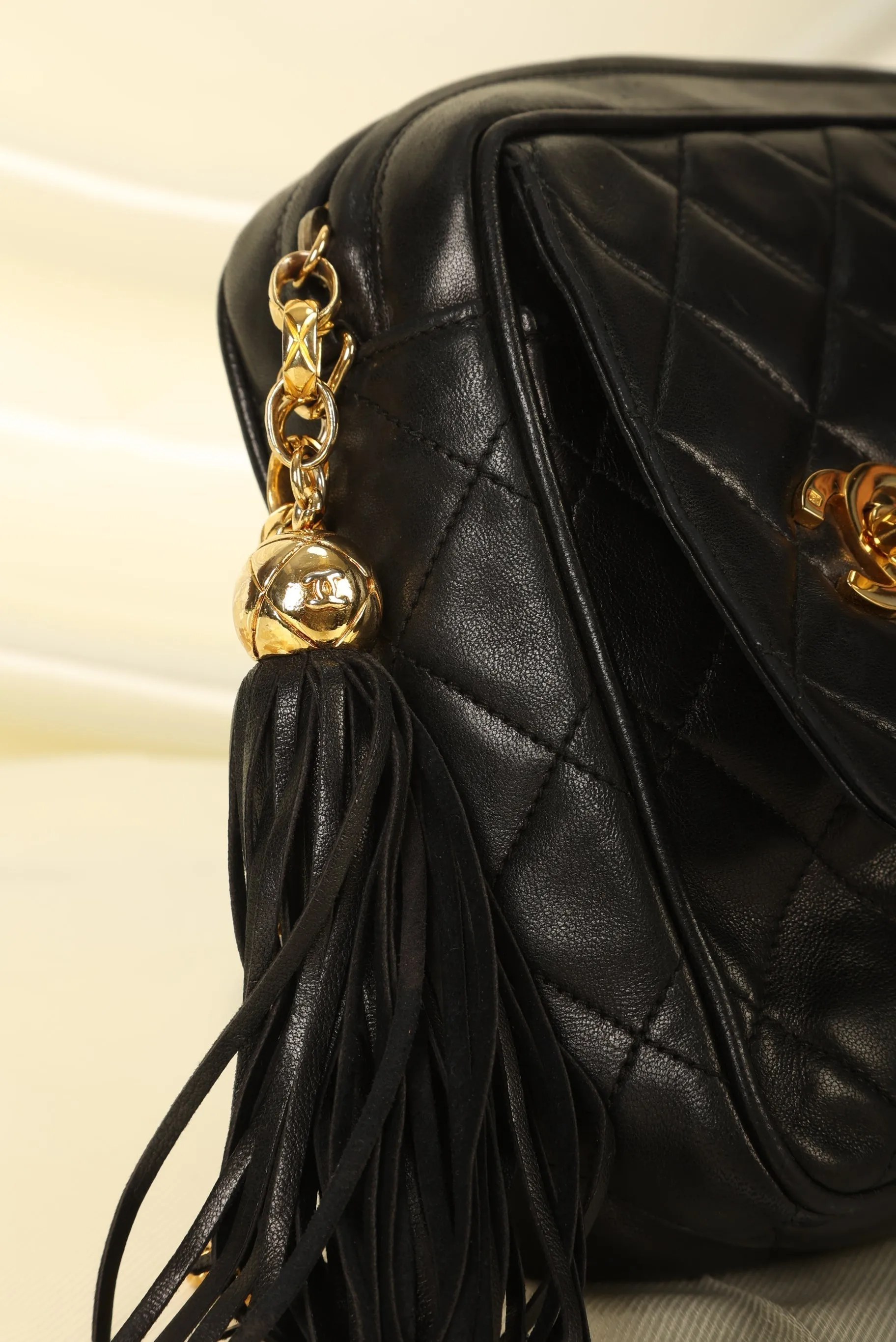 Chanel Lambskin Bijoux Chain Camera Bag