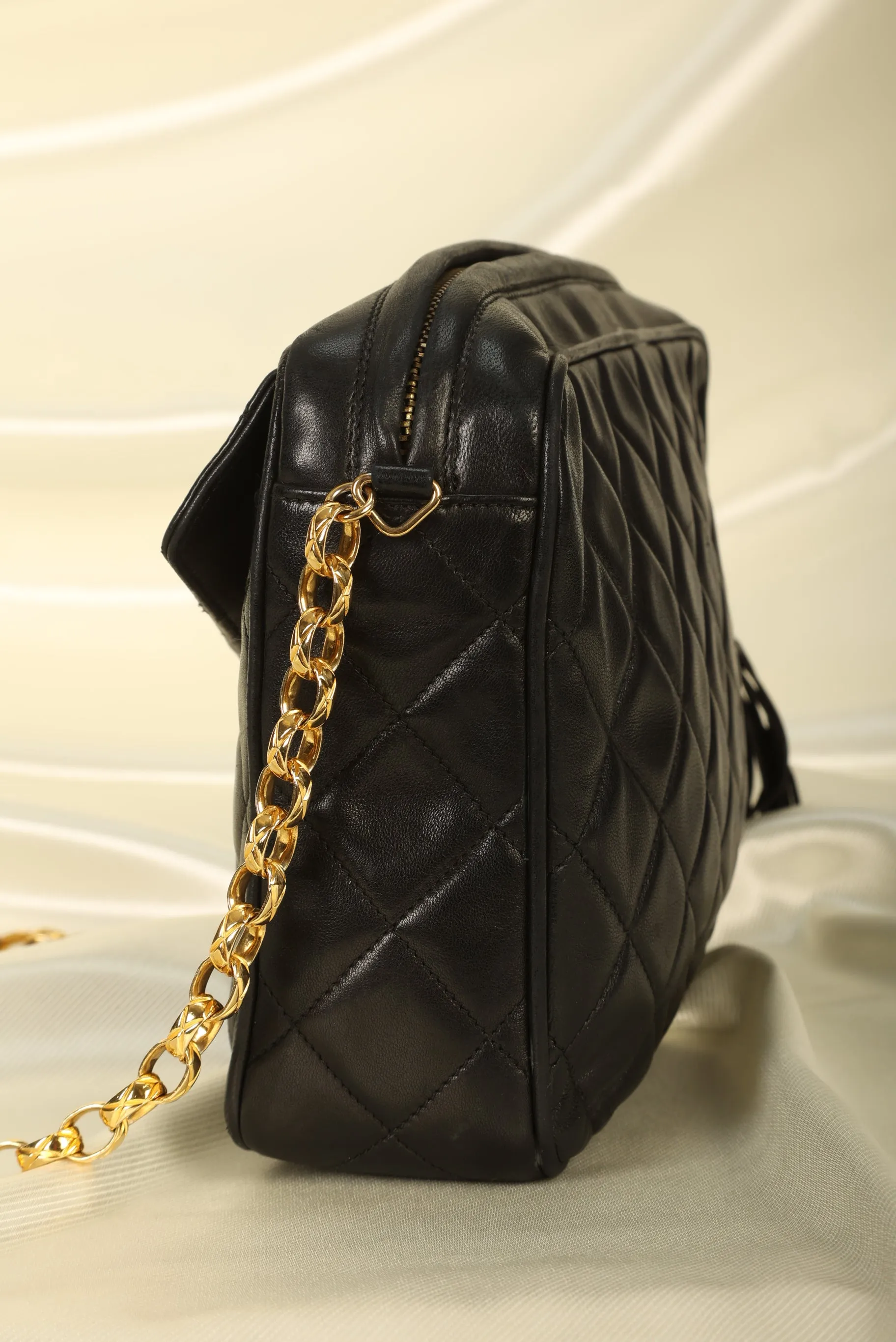 Chanel Lambskin Bijoux Chain Camera Bag